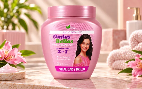 Mascarilla  Capilar 2en1 Ondas Bellas 1000ML